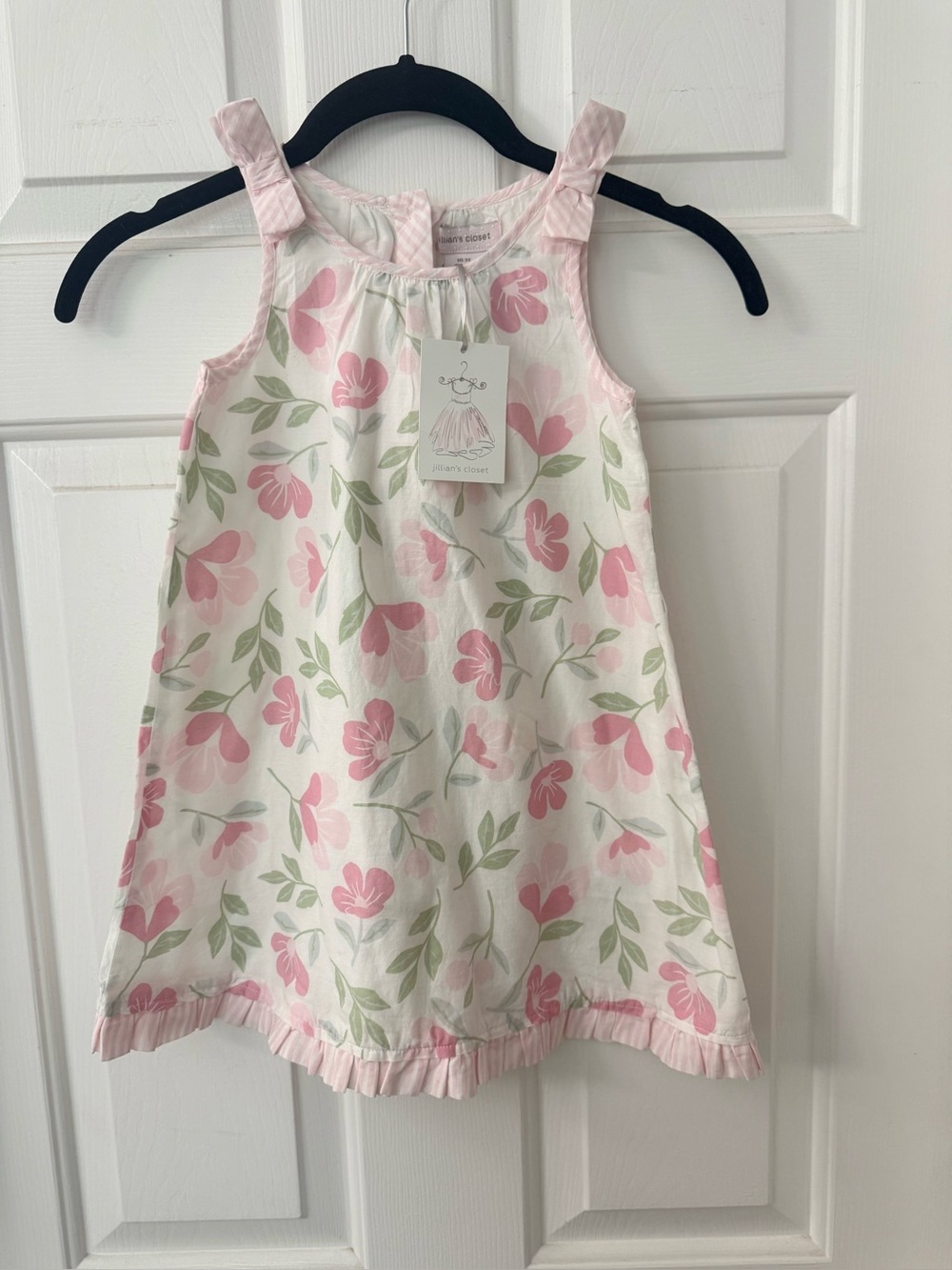 Jillian's Closet Pink Floral Toddler Dress